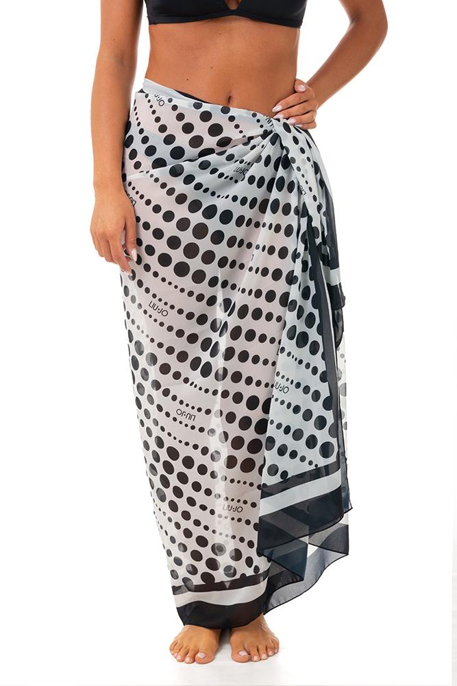 PAREO DONNA NERO VA5175-T4902 M9168 LIU JO